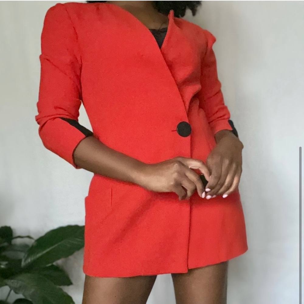 Krizia Wool Blazer Dress